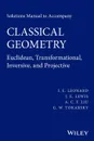 Classical Geometry SM - Leonard