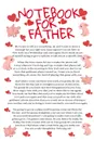Notepad For Father. Funny Thoughtless Little Pig Dad Daughter Journaling Notebook - Temper Tantrum Gag Gift For Tempered Dads - Father's Day Diary With Rude Message & Saying To Daughter, Son - Parody Journal Gift From Wife, Daughter, Stepson, Step... - Jennifer Wellington