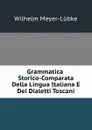 Grammatica Storico-Comparata Della Lingua Italiana E Dei Dialetti Toscani - Wilhelm Meyer-Lübke