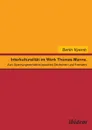 Interkulturalitat im Werk Thomas Manns. Zum Spannungsverhaltnis zwischen Deutschem und Fremdem - Bertin Nyemb