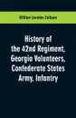 History of the 42nd Regiment, Georgia Volunteers, Confederate States Army, Infantry - William Lowndes Calhoun