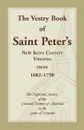 The Vestry Book of Saint Peter's, New Kent County, Virginia, from 1682-1758 - Colonial Dames of America Va Nat Soc