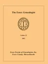 The Essex Genealogist, Volume 22, 2002 - Inc Essex Society of Genealogists