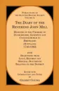 The Diary of the Rev. John Mill. Minister of the Parishes of Dunrossness Sandwick and Cunningsburgh in Shetland 1740-1803 with Selections from Local Records and Original Documents Relating to the District - Gilbert Goudie