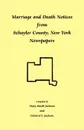 Marriage and Death Notices from Schuyler County, New York Newspapers - Mary Smith Jackson, Edward F. Jackson