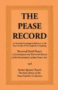 The Pease Record - David Pease, Austin Spencer Pease