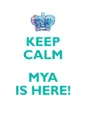 KEEP CALM, MYA IS HERE AFFIRMATIONS WORKBOOK Positive Affirmations Workbook Includes. Mentoring Questions, Guidance, Supporting You - Affirmations World