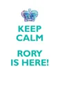 KEEP CALM, RORY IS HERE AFFIRMATIONS WORKBOOK Positive Affirmations Workbook Includes. Mentoring Questions, Guidance, Supporting You - Affirmations World