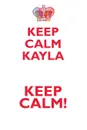 KEEP CALM KAYLA! AFFIRMATIONS WORKBOOK Positive Affirmations Workbook Includes. Mentoring Questions, Guidance, Supporting You - Affirmations World