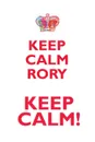 KEEP CALM RORY! AFFIRMATIONS WORKBOOK Positive Affirmations Workbook Includes. Mentoring Questions, Guidance, Supporting You - Affirmations World