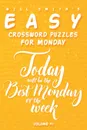 Will Smith Easy Crossword Puzzles For Monday - Volume 1 - Will Smith