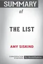 Summary of The List by Amy Siskind. Conversation Starters - BookHabits