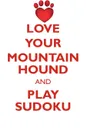 LOVE YOUR MOUNTAIN HOUND AND PLAY SUDOKU BAVARIAN MOUNTAIN HOUND SUDOKU LEVEL 1 of 15 - Loving Puzzles