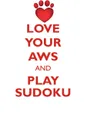 LOVE YOUR AWS AND PLAY SUDOKU AMERICAN WATER SPANIEL SUDOKU LEVEL 1 of 15 - Loving Puzzles