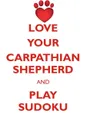 LOVE YOUR CARPATHIAN SHEPHERD AND PLAY SUDOKU CARPATHIAN SHEPHERD SUDOKU LEVEL 1 of 15 - Loving Puzzles