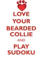 LOVE YOUR BEARDED COLLIE AND PLAY SUDOKU BEARDED COLLIE SUDOKU LEVEL 1 of 15 - Loving Puzzles