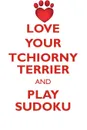 LOVE YOUR TCHIORNY TERRIER AND PLAY SUDOKU BLACK RUSSIAN TERRIER SUDOKU LEVEL 1 of 15 - Loving Puzzles