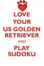 LOVE YOUR US GOLDEN RETRIEVER AND PLAY SUDOKU AUSTRALIAN GOLDEN RETRIEVER SUDOKU LEVEL 1 of 15 - Loving Puzzles