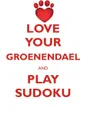 LOVE YOUR GROENENDAEL AND PLAY SUDOKU BELGIAN GROENENDAEL SHEPHERD SUDOKU LEVEL 1 of 15 - Loving Puzzles