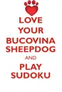 LOVE YOUR BUCOVINA SHEEPDOG AND PLAY SUDOKU BUCOVINA SHEEPDOG SUDOKU LEVEL 1 of 15 - Loving Puzzles