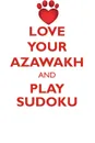 LOVE YOUR AZAWAKH AND PLAY SUDOKU AZAWAKH SUDOKU LEVEL 1 of 15 - Loving Puzzles