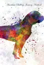 American Bulldog  January Notebook  American Bulldog  Record, Log, Diary, Special Memories, To Do List, Academic Notepad, Scrapbook & More - of Breeds Beauty