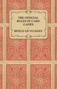The Official Rules of Card Games - Hoyle Up-To-Date - Anon