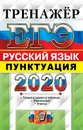 ЕГЭ 2020. Тренажер. Русский язык. Пунктуация - Скрипка Е.Н., Назарова Т.Н.