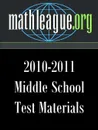 Middle School Test Materials 2010-2011 - Tim Sanders