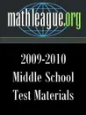 Middle School Test Materials 2009-2010 - Tim Sanders