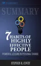 Summary of The 7 Habits of Highly Effective People. Powerful Lessons in Personal Change by Stephen R. Corey - Readtrepreneur Publishing