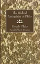 Biblical Antiquities of Philo - Pseudo-Philo, Montague Rhodes James