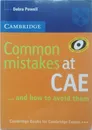 Common Mistakes at CAE... and how to avoid them Paperback - Debra Powell