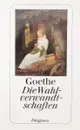 Die Wahlverwandtschaften - Goethe