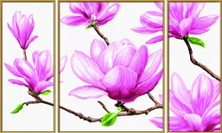 Набор для рисования по номерам Schipper "Магнолия" поможет создать красивую картину. ;
 Подходит новичкам, любителям и  ...