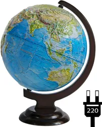 Глобус - самый простой способ привить ребёнку любовь к географии. Он является отличным наглядным примером, который  ...