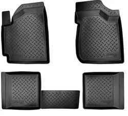 Прочный и долговечный коврик "NorPlast", изготовленный из высококачественного и экологического сырья, полностью повторяет геометрию багажника вашего  ...