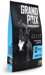 Корм GRAND PRIX Junior для щенков собак средних пород – комплексное питание, с которым закладывается фундамент  ...