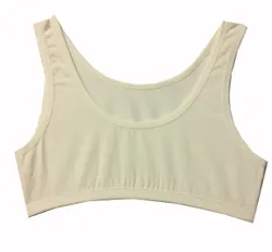 Комфортный топ-бюстгальтер для девочки оригинального дизайна, изготовлен из качественного турецкого хлопка, модель предназначена для повседневной носки.  ...