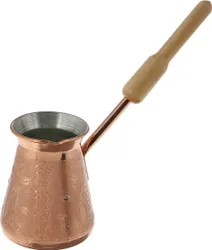 Турка "Арабика" 300мл., изготовлена по уникальной технологии: из целного листа высококачественной меди марки М1М, М2М, 1,0  ...