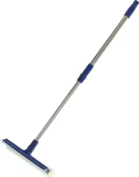 Предмет изготовлен из стали и пластика. Имеет моющую часть и телескопическую ручку. Изделие состоит из поролоновой  ...