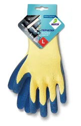 Перчатки рабочие с латексным обливом БЕРТА 545 предназначены для строительных и садовых работ. Они выполнены из  ...