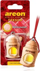 Подвесной ароматизатор AREON FRESCO 704-051-335 в виде оригинальной деревянной бутылочки наполнит пространство вокруг себя непревзойдённым арбузным  ...