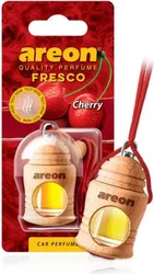 Подвесной ароматизатор AREON FRESCO 704-051-339 в виде оригинальной деревянной бутылочки наполнит пространство вокруг себя непревзойдённым летним  ...
