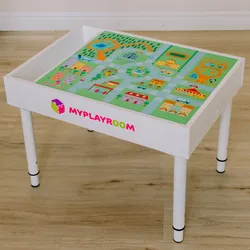 СВЕТОВАЯ ПЕСОЧНИЦА MYPLAYROOM – абсолютный ХИТ! Это:;
1) Домашняя песочница для полезных сенсорных игр с песком и  ...