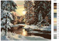 Все верно, эта картина по номерам действительно изготовлена размером холста 80 х 100 см и качественный  ...