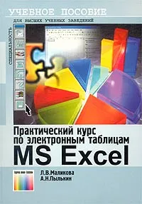 Обложка книги Практический курс по электронным таблицам MS Excel, Л. В. Маликова, А. Н. Пылькин
