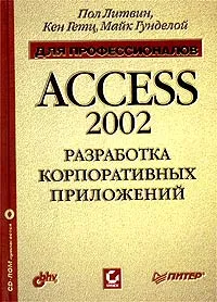 Обложка книги Access 2002. Разработка корпоративных приложений для профессионалов (+ CD-ROM), Литвин Пол, Гандерлой Майк, Гетц Кен