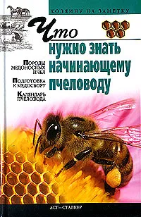 Обложка книги Что нужно знать начинающему пчеловоду, И. Р. Киреевский
