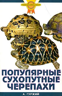 Обложка книги Популярные сухопутные черепахи, А. Гуржий